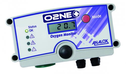 Oxygen Depletion bezpečnostní Monitor, O2Ne+™