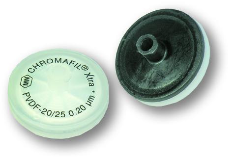 stříkačkové filtry CHROMAFIL®, Polyvinylidenfluoride (PVDF)
