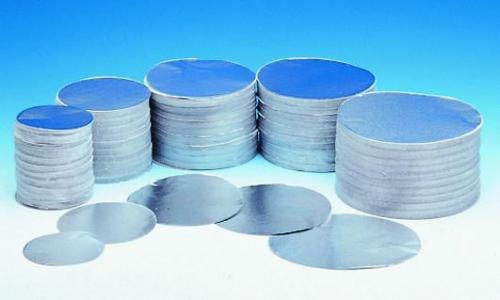 Round aluminium discs