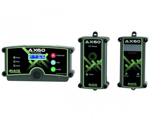 Carbon Dioxide bezpečnostní Monitor AX60