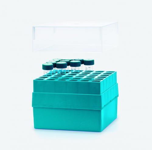 skladovací boxy s víkem, PP, pro centrifugyční zkumavky