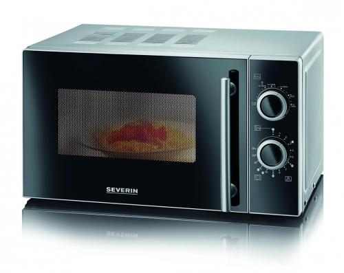 mikrovlnka SEVERIN MW 7875, silver/black