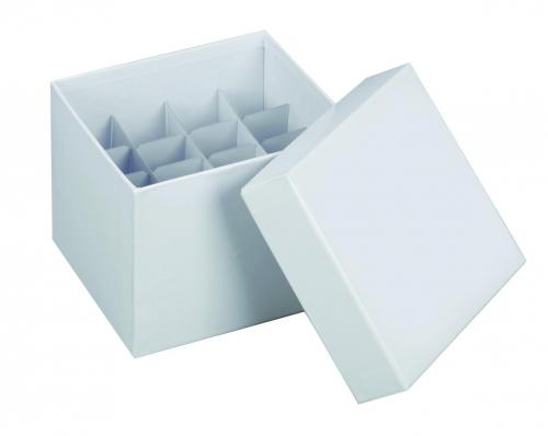 kryogenní papírové boxy, 145 x 145 a příčky	