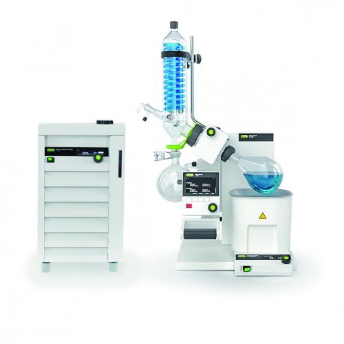 Rotavapor® R-300 systém s rozhraním I-300 a recirkulačním chladičem F-305
