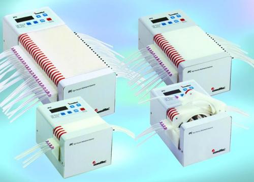 peristaltické pumpy, multikanálové, přesné, IPC, IPC-N-IP a IP-N