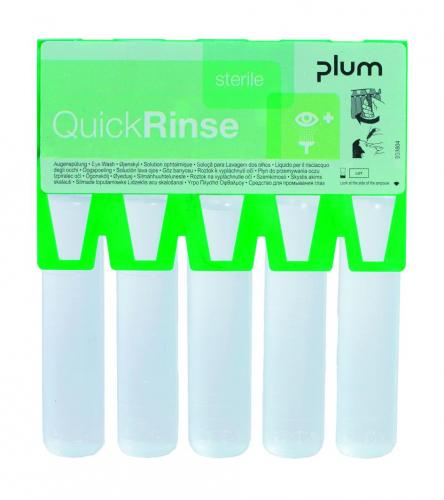 oční sprcha Ampoule QuickRinse, 0,9% NaCl, sterilní