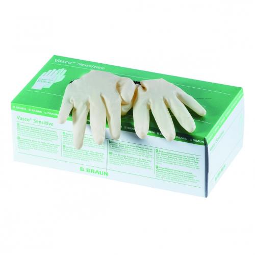 jednorázové rukavice Vasco® Sensitive, Latex, bez pudru