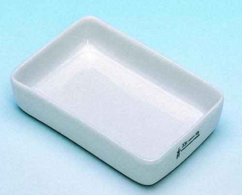 žíhací nádobí, porcelán, obdelníkový tvar