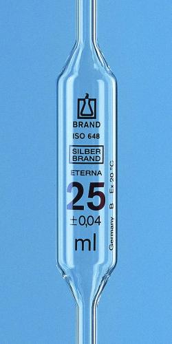 nedělené pipety, třída B, AR-sklo®, hnědá stupnice