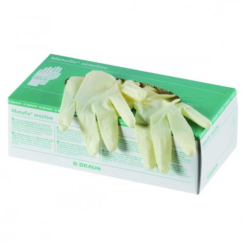 jednorázové rukavice, Manufix® Latex, bez pudru a pudrované