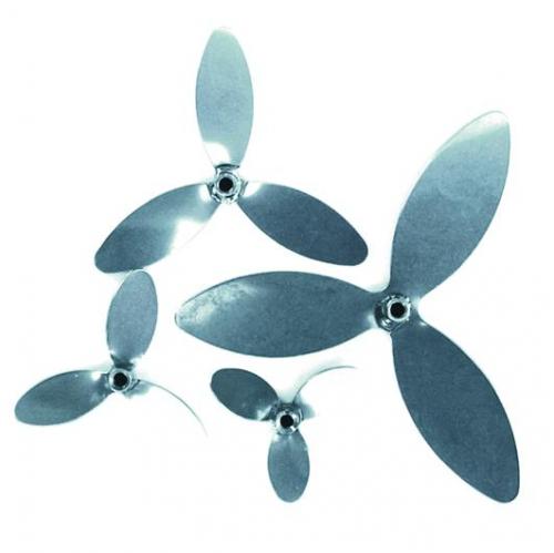 míchací hřídele, 3 blade propeller.