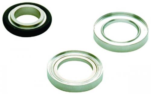vakuové přípojky, centring rings