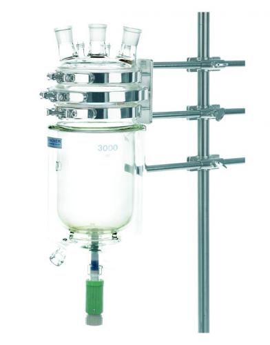 PF - laboratorní-flange triple svorka, 18/10 nerezová ocel