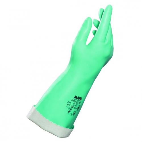 chemicky odolné rukavice Stansolv AK-22 381, nitril