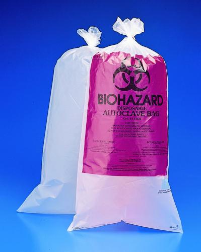Biohazard sáčky na odpad, PE-HD