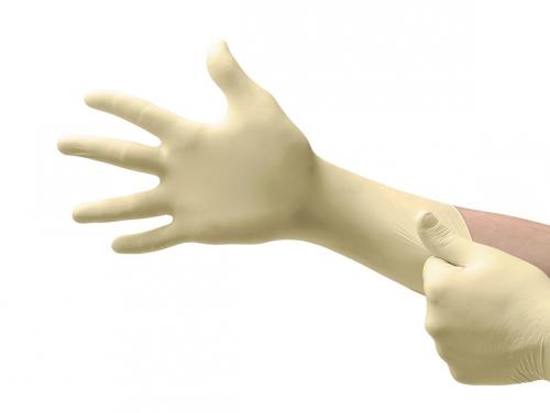 jednorázové rukavice AccuTech® 91-250, Latex, bez pudru
