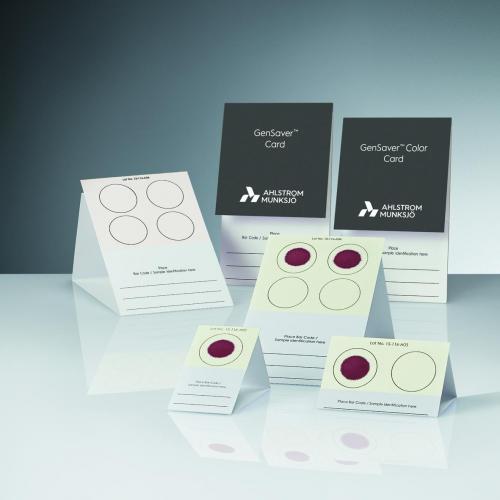 Sample collection cards GenCollect™ a GenSaver™