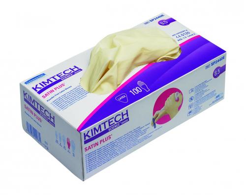 jednorázové rukavice KIMTECH SCIENCE* SATIN PLUS, Latex, bez pudru
