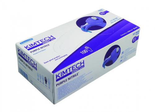 jednorázové rukavice KIMTECH SCIENCE* PURPLE NITRILE*, nitril, bez pudru