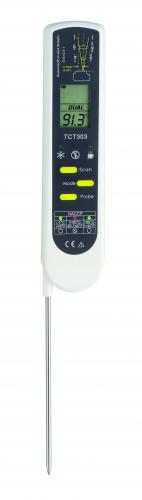 infračervený teploměry, DualTemp Pro, s penetration probe