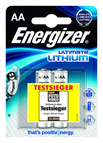 Lithium baterie, Energizer