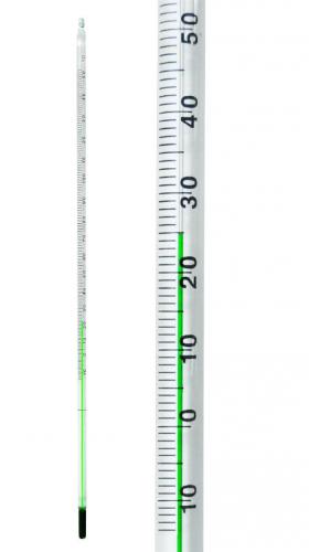 LLG teploměr pro obecné použití, green filling