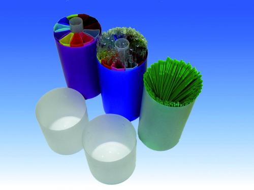 Plastic goblets pro kryogenní dewarovy nádoby