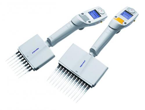 elektronická multikánálová pipeta Eppendorf Xplorer®, nastavitelná