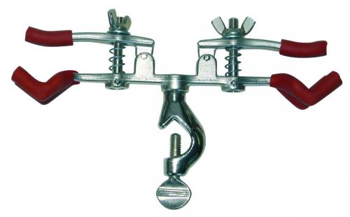 klema k byretě, nikl plated brass