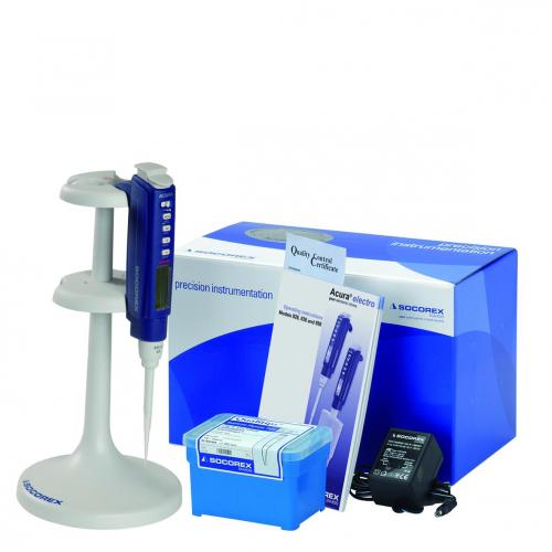 jednokanálová mikrolitrová pipeta Initial package Acura® electro XS 926 / electro 93nastavitelná