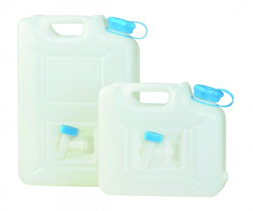 Jerrycan s integrated spout, PE-HD