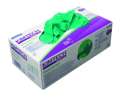 jednorázové rukavice KIMTECH SCIENCE* GREEN NITRILE*, nitril, bez pudru