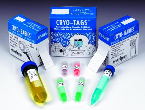 hlubokomrazící šťítky Cryo-Babies®/Cryo-Tags®