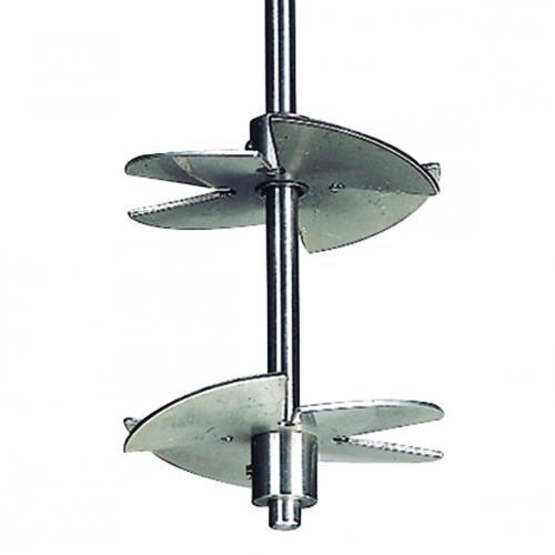 Double blade stirring rotory, nerezová ocel 1.4404