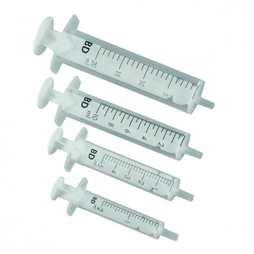 stříkačky BD Discardit™ II, jednorázové, 2-piece, PP/PE, sterilní