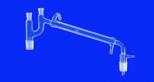 destilační trubice dle Claisen s vakuovým adaptérem, DURAN® tubing