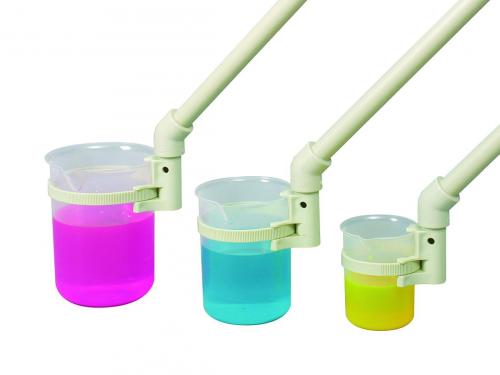 Chemistry scoop, PP, s rod handle